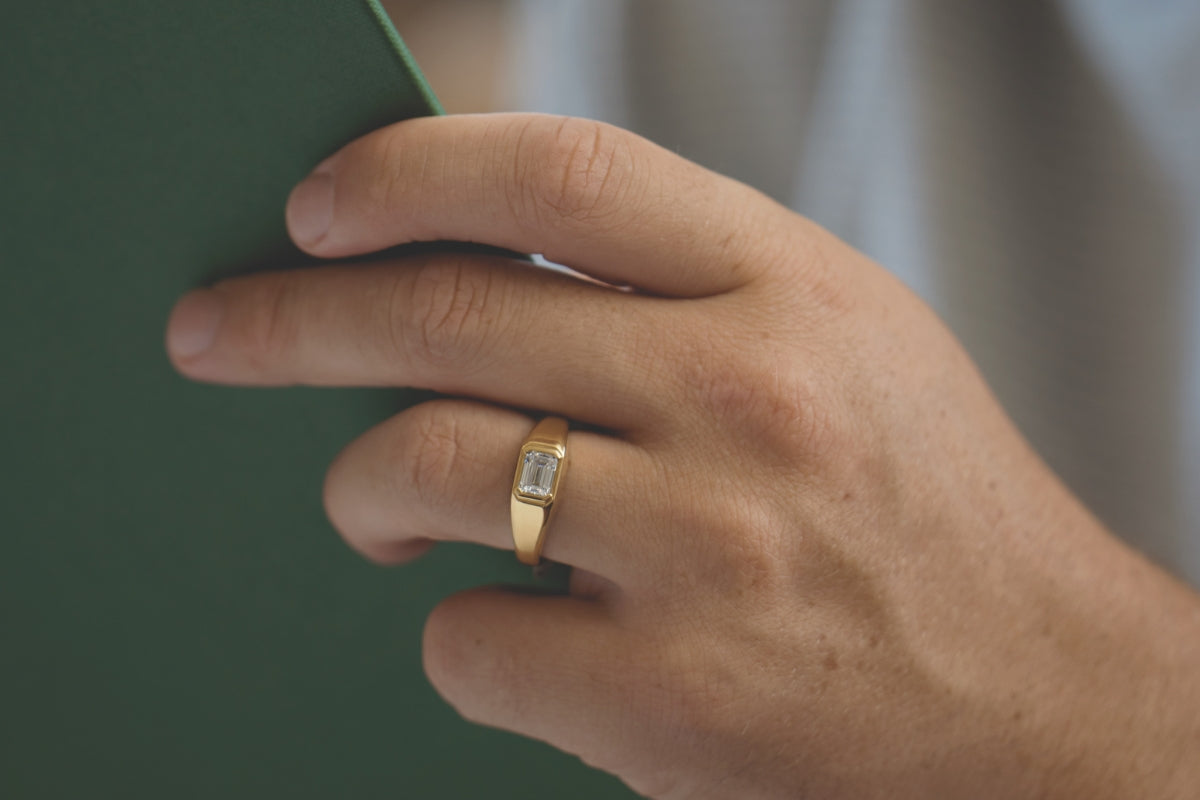 All About Men's Engagement Rings