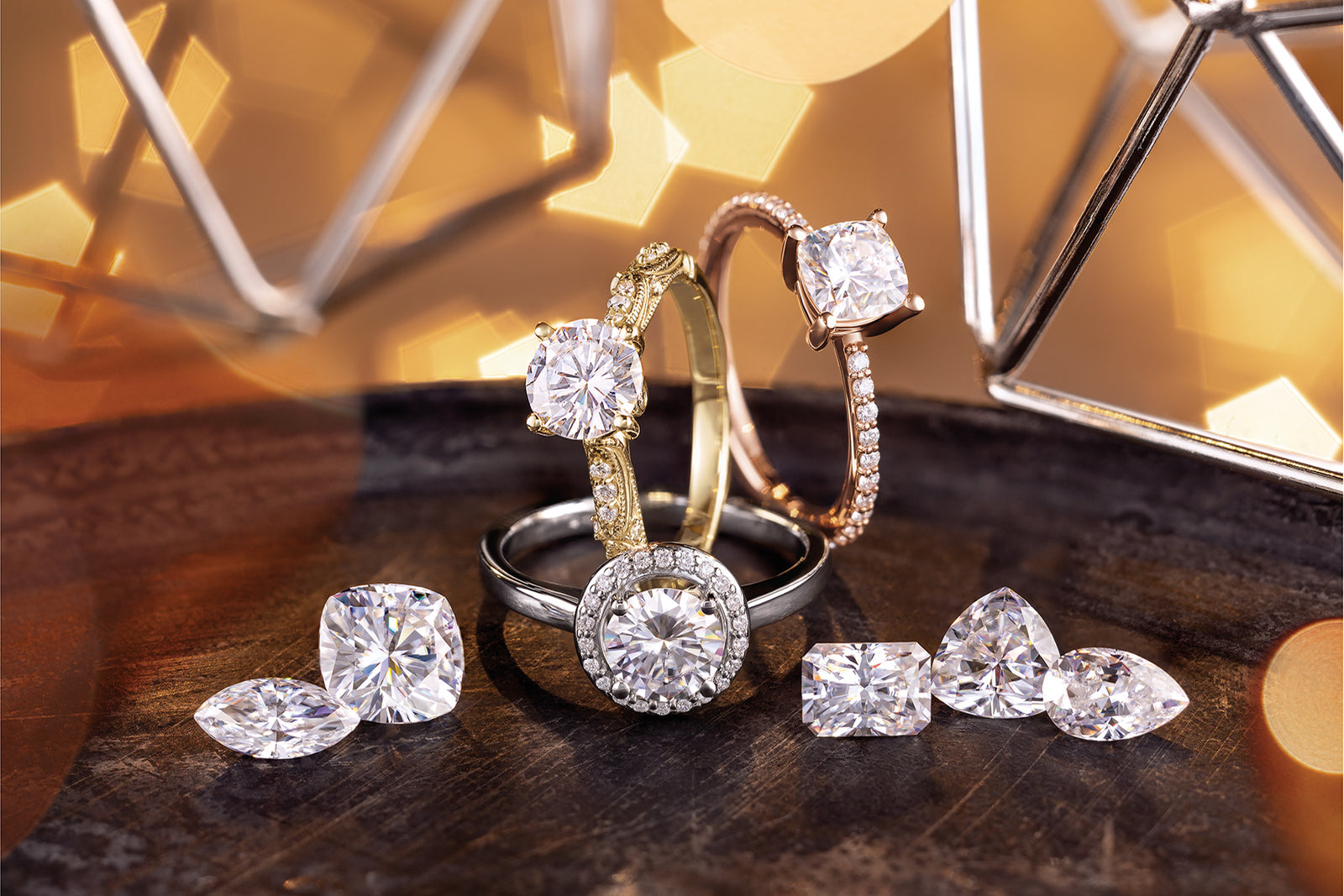 Why does a diamond color grade start with D