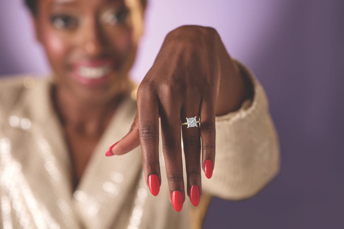 should you wear engagement ring to bed