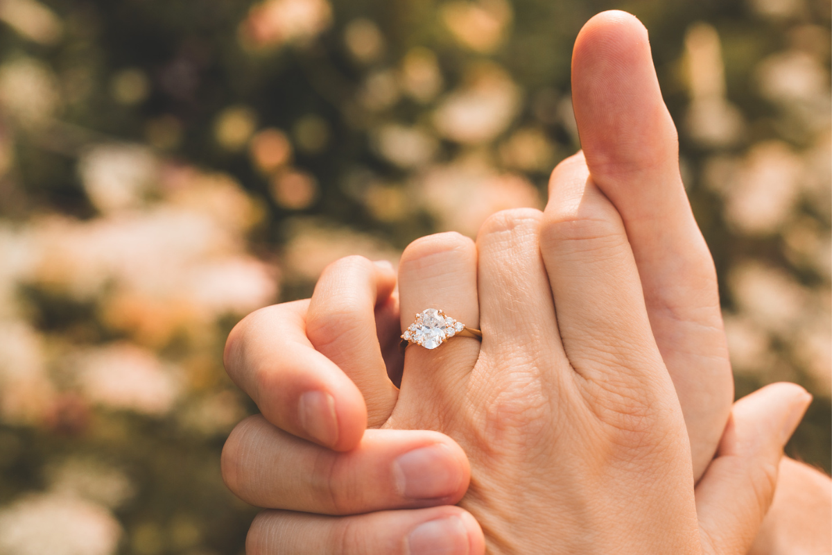 Oval Solitaire Engagement Ring