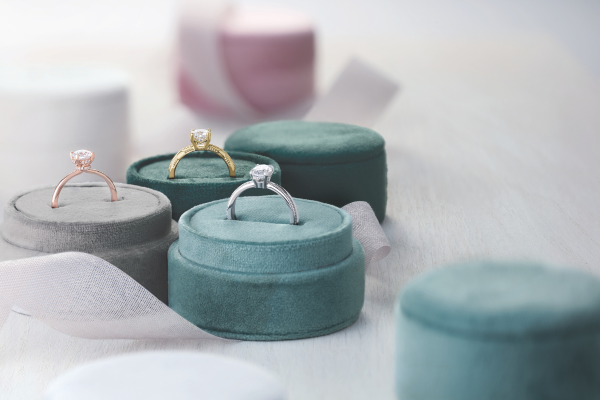 embracing big bold details on engagement rings - Soha Diamond Co. Jewelry Store in Madison, WI