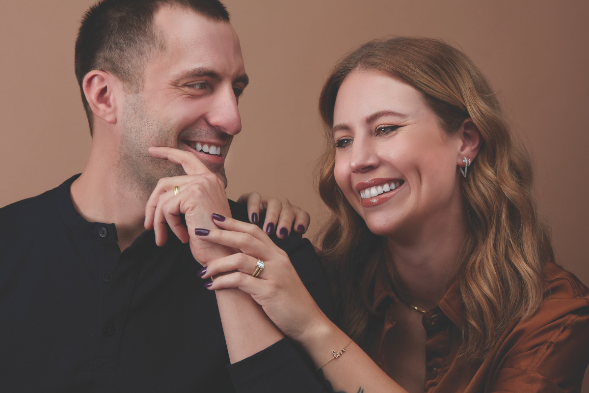 how to choose your wedding date Couple - Soha Diamond Co. Jewelry Store in Madison, WI