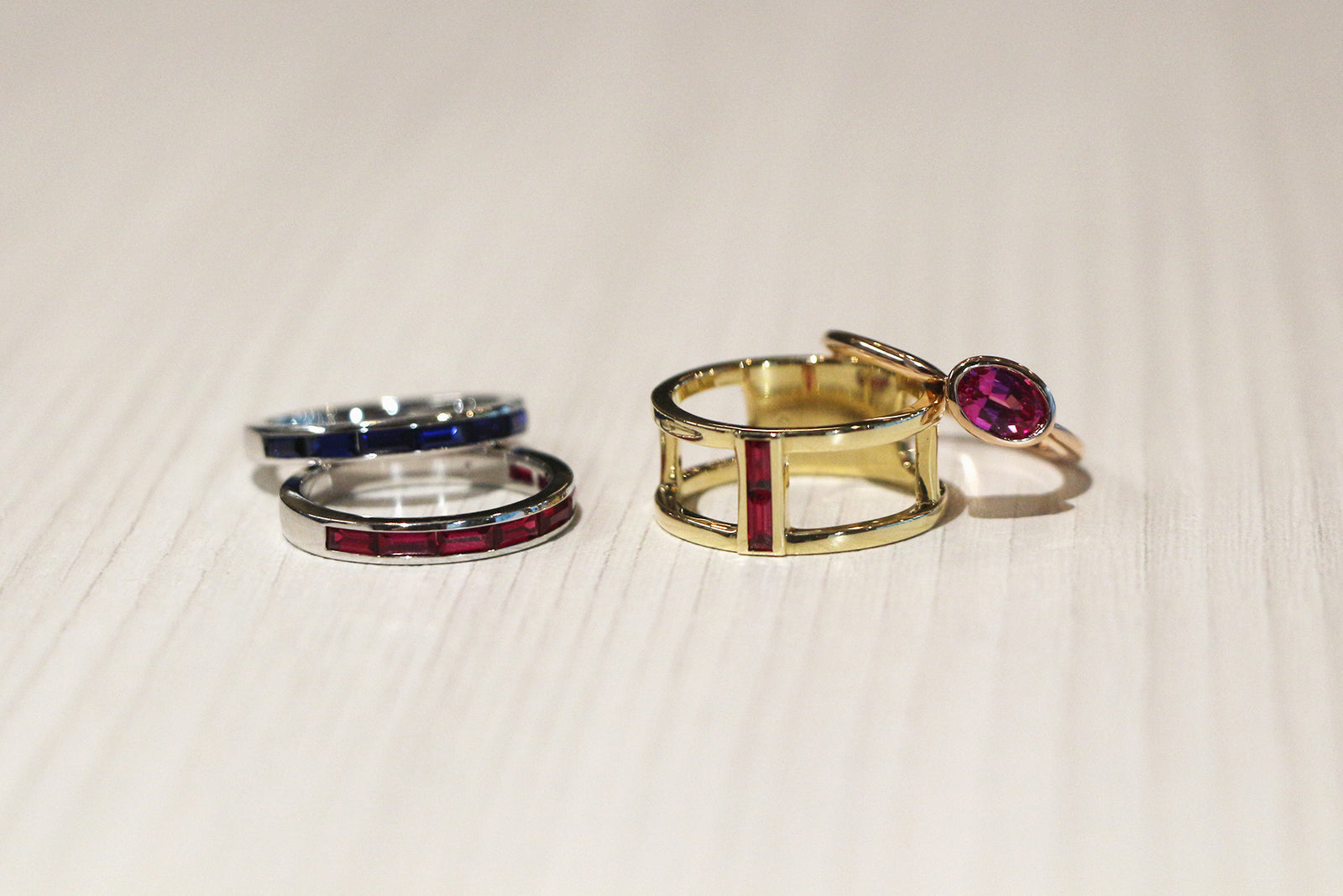 Soha Diamond Co. lab-grown colored gemstone jewelry