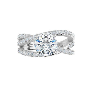 Sydney Multi-Band Solitaire Engagement Ring (setting only)