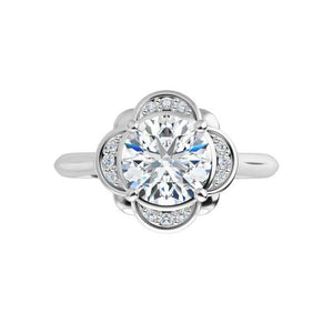 Thora Halo Engagement Ring (setting only)