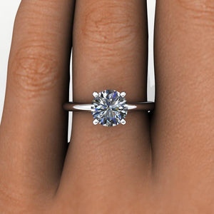 pinched shank classic solitaire soha diamond co