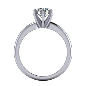 six-prong solitaire engagement ring soha diamond co.