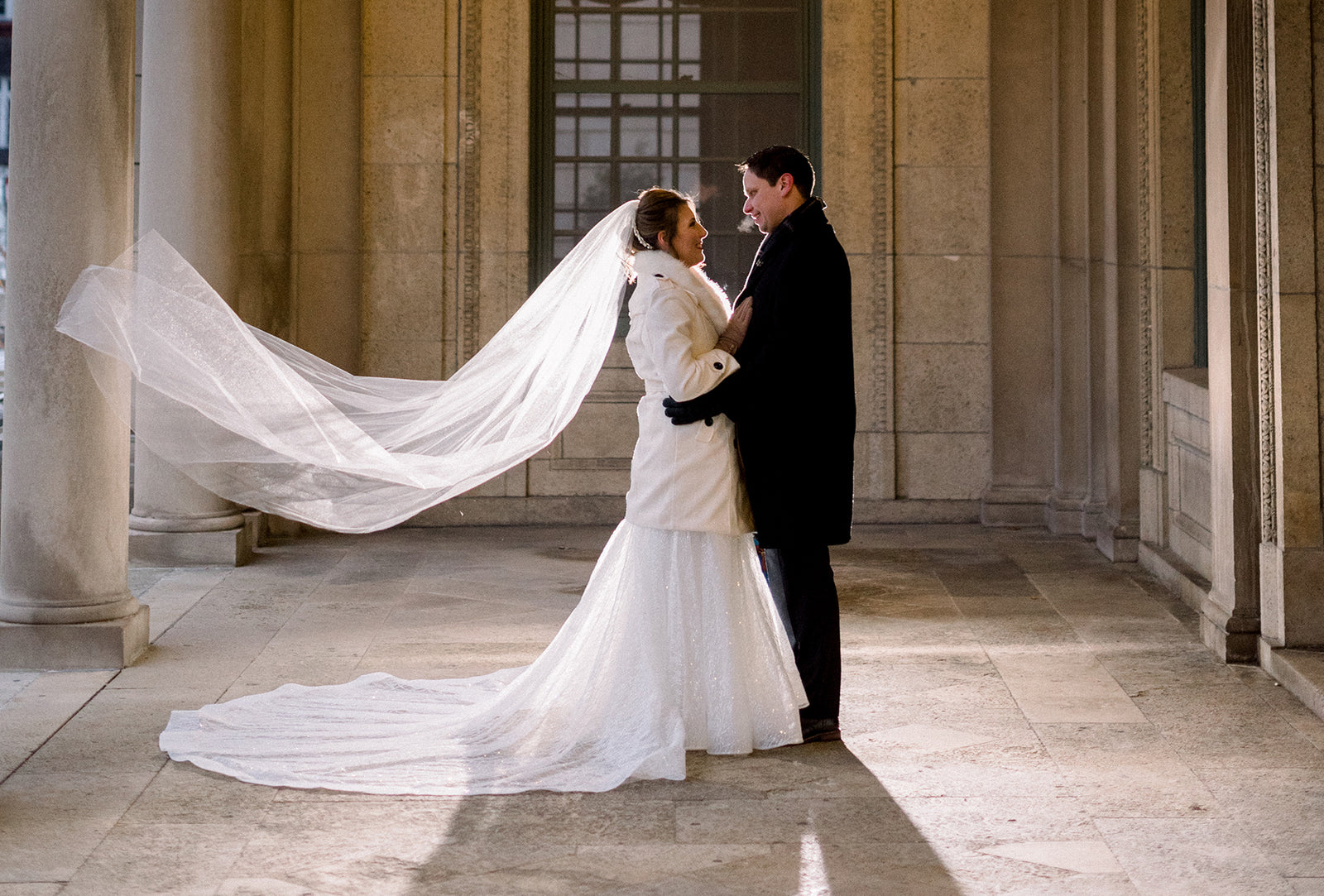 Maple bluff country club winter wedding madison