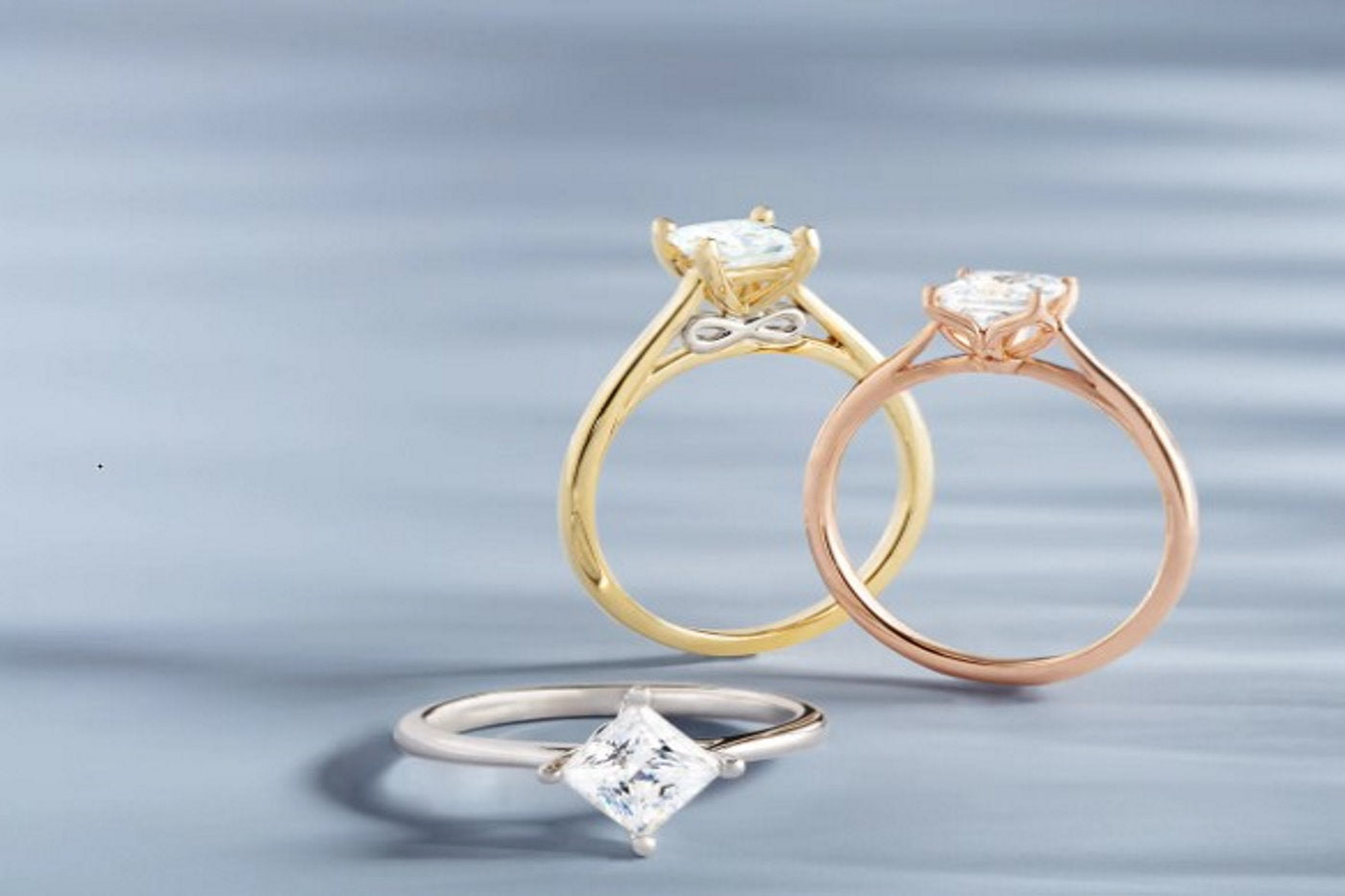 Peekaboo Hidden Diamond Engagement Ring
