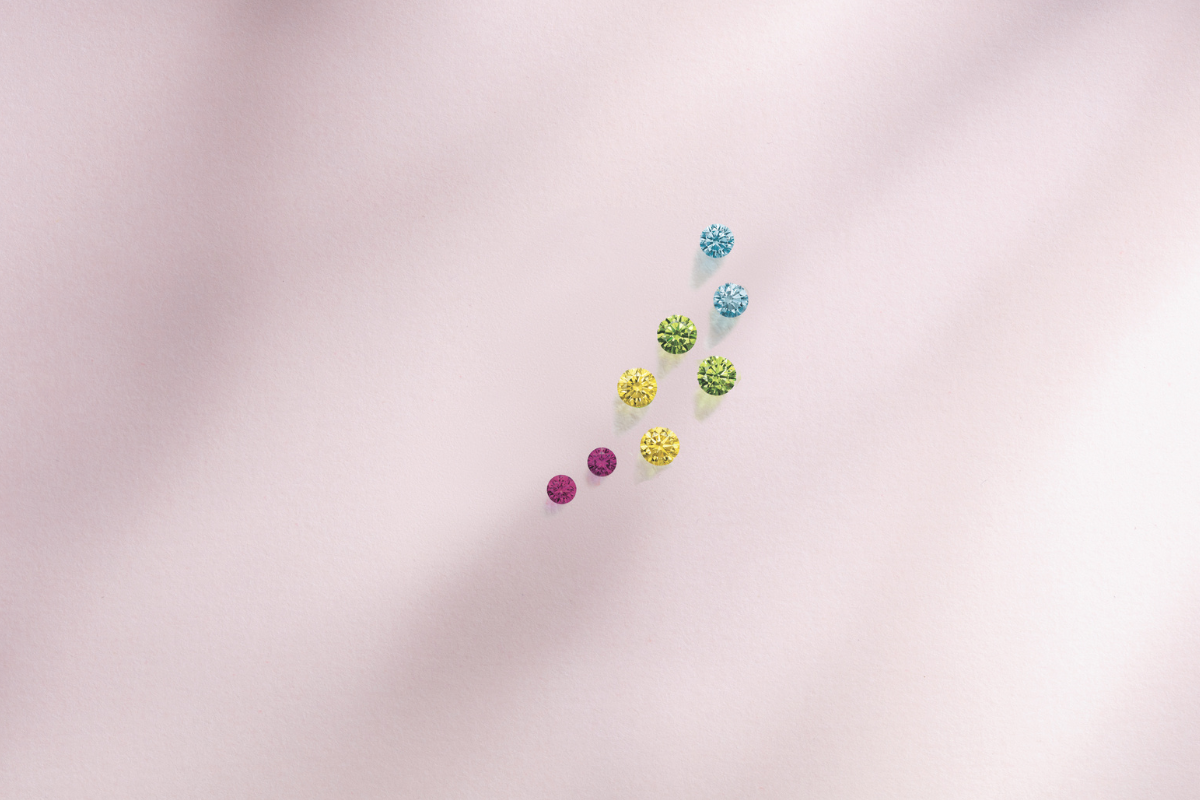 what is a fancy colored diamond 