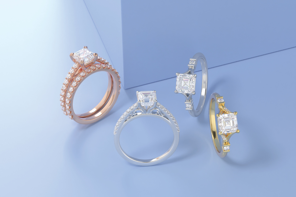 asscher cut diamonds 