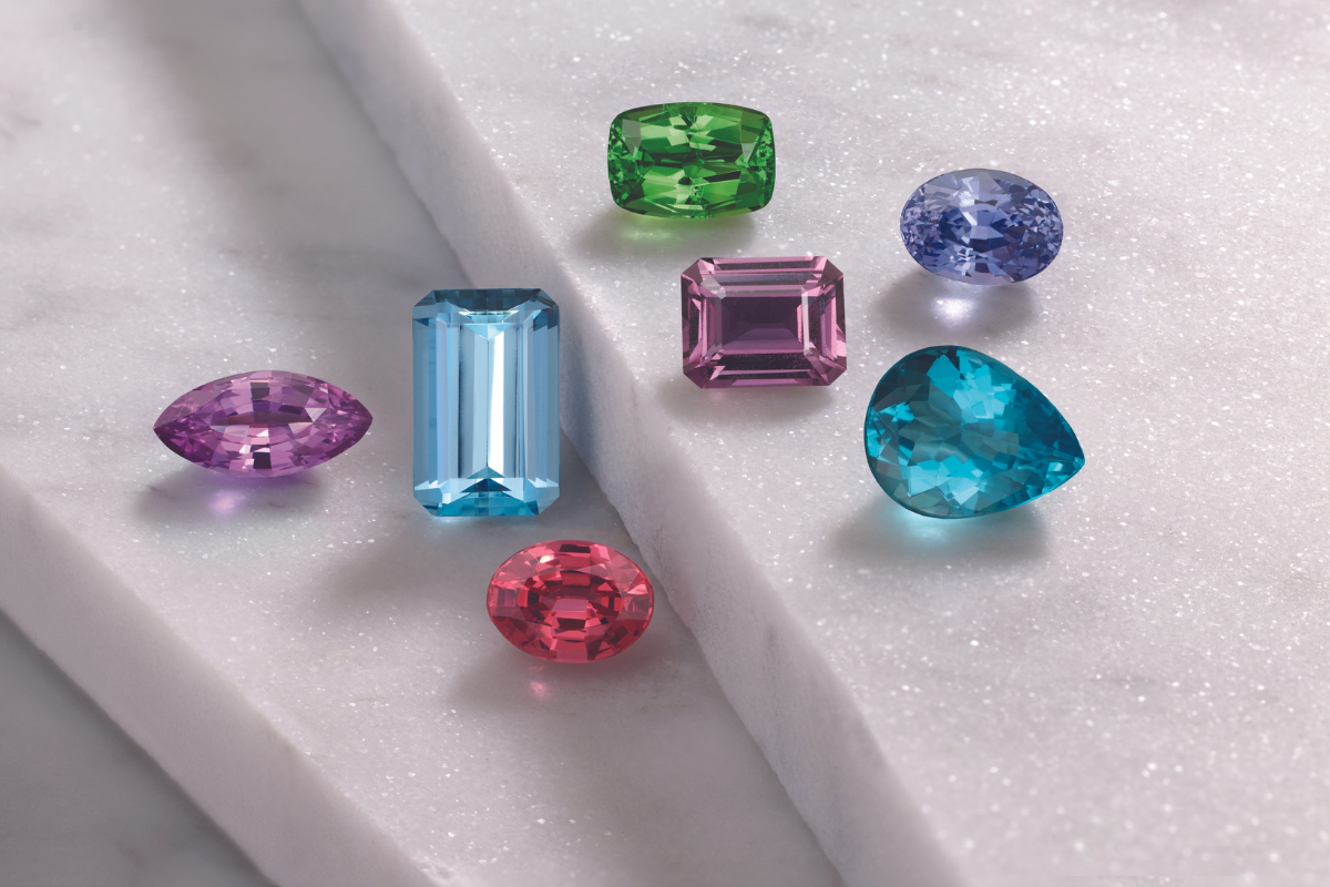 unique gemstone engagement rings 