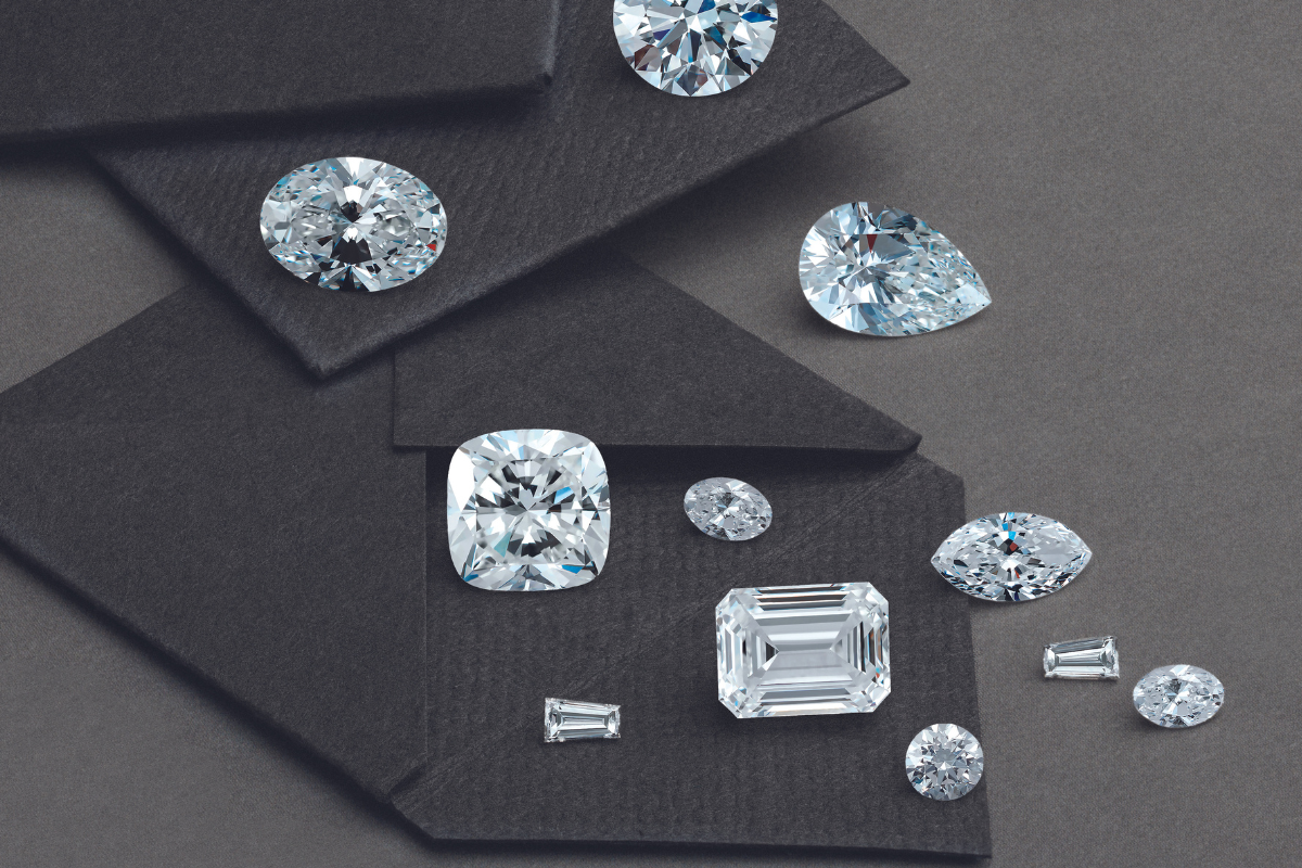 most popular engagement ring center stone shapes 