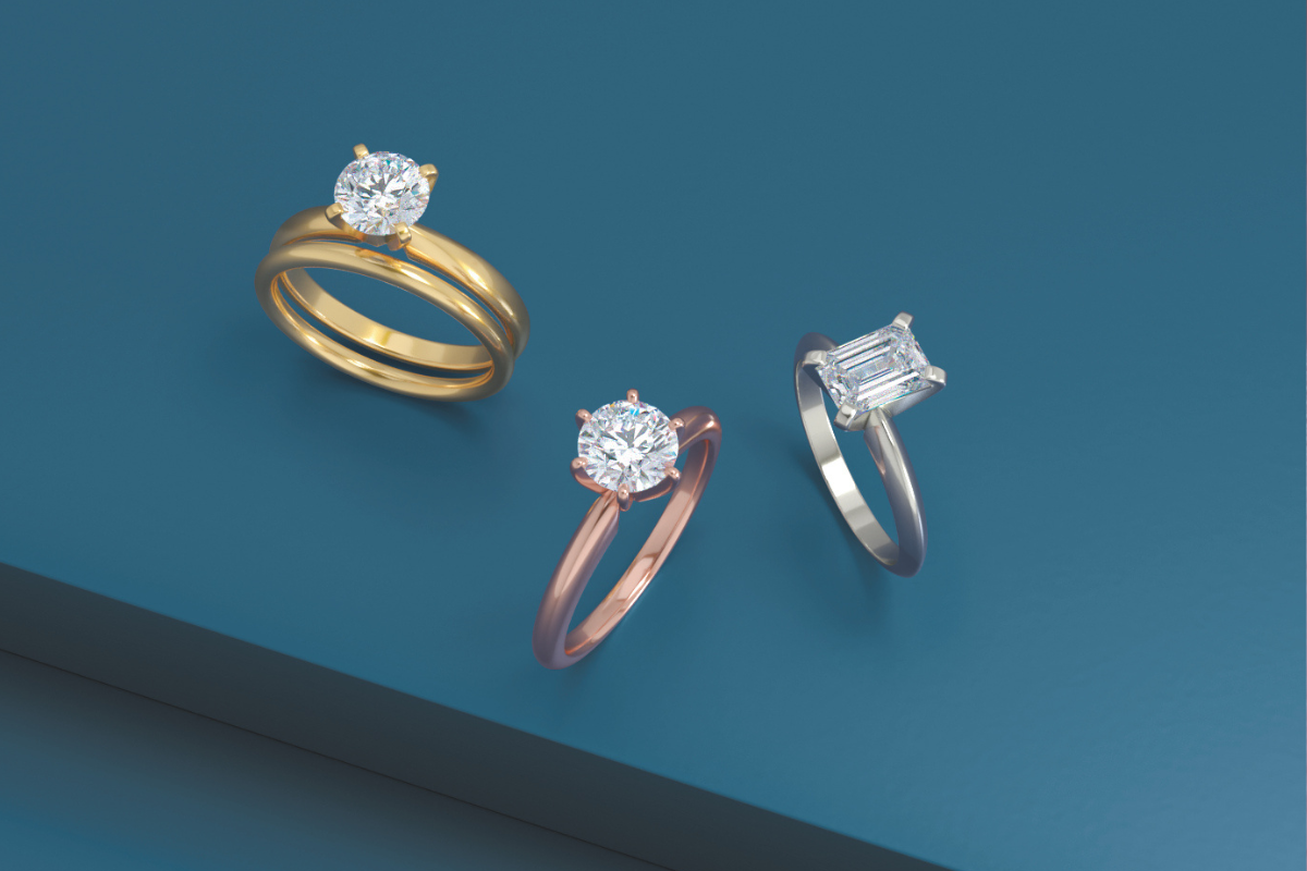 solitaire engagement ring