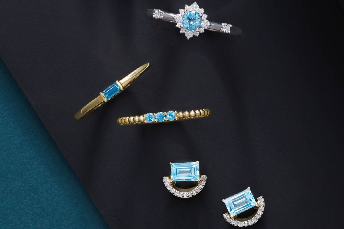 Aqua Hues for Rings? Soha Diamond Co. Madison, WI Guide