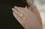 Wearing a lab-grown diamond engagement ring