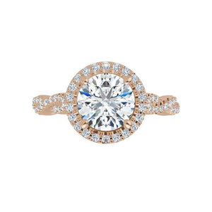 Victoria Halo Engagement Ring (setting only)