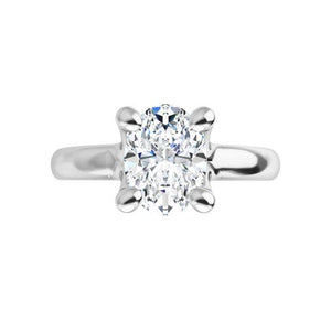 Montreal Solitaire Engagement Ring (setting only)