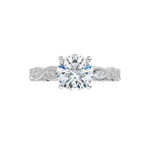 Ella Solitaire Engagement Ring (setting only)