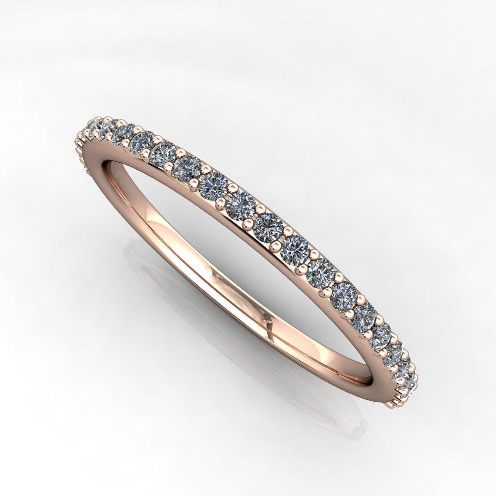 1/4 diamond ctw wedding band white gold soha diamond co