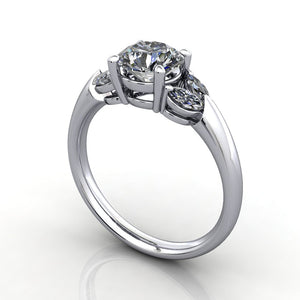 Briar Accented Engagement Ring (setting only)