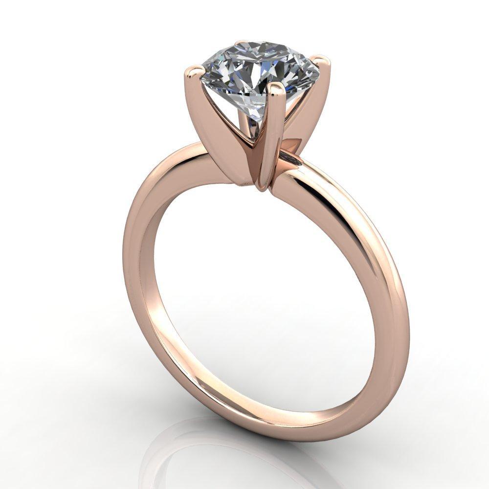 pinched shank classic solitaire soha diamond co