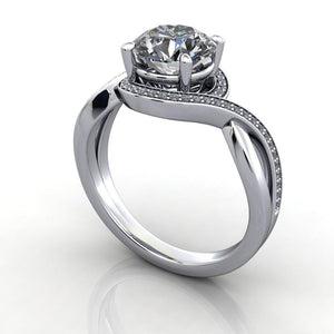 split shank bypass halo engagement ring soha diamond co