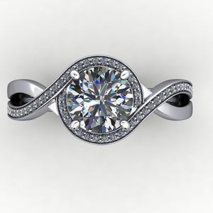 split shank bypass halo engagement ring soha diamond co