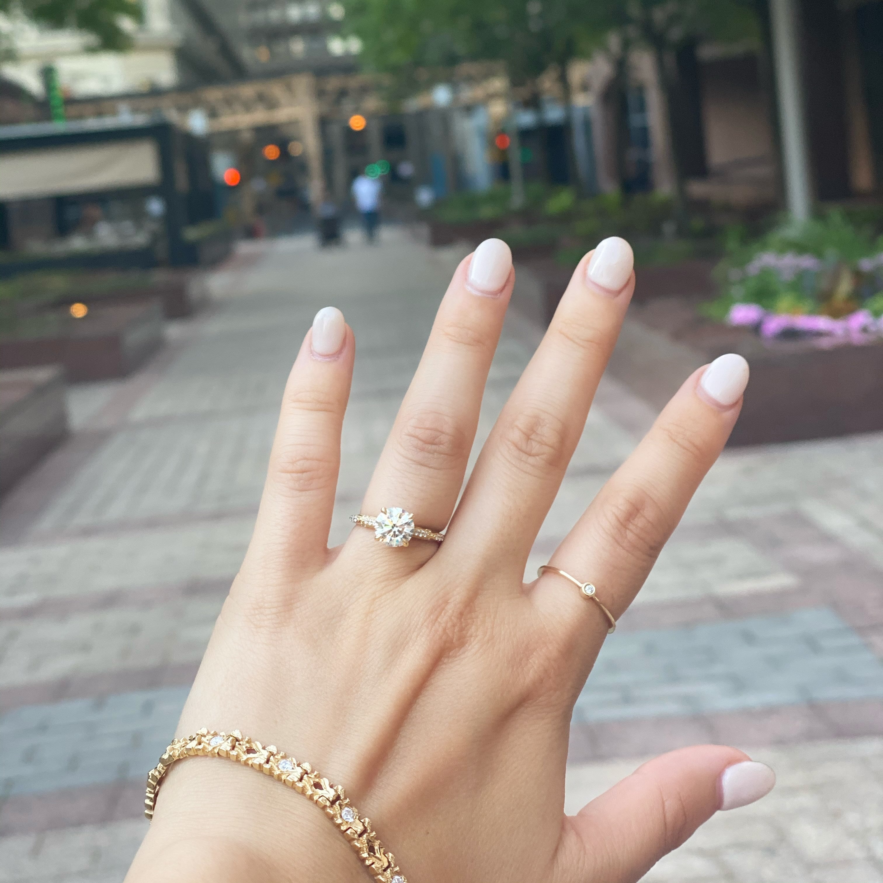 Misbruik cap Ondenkbaar Lourdes Solitaire Vintage Engagement Ring (setting only) - Soha Diamond Co.™
