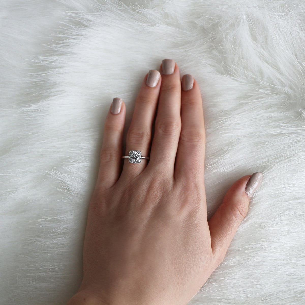vintage inspired engagement ring soha diamond co.
