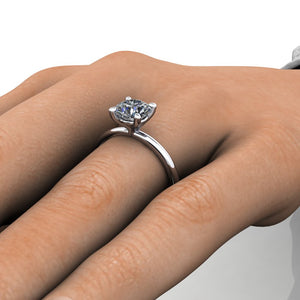 Margo Solitaire Engagement Ring (setting only)