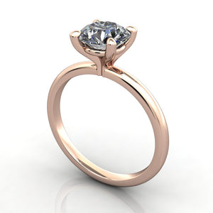 Margo Solitaire Engagement Ring (setting only)