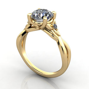 Greta Solitaire Engagement Ring (setting only)