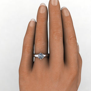 soha diamond co classic solitaire engagement ring
