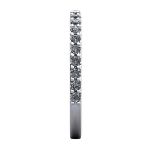 1/4 diamond ctw wedding band white gold soha diamond co