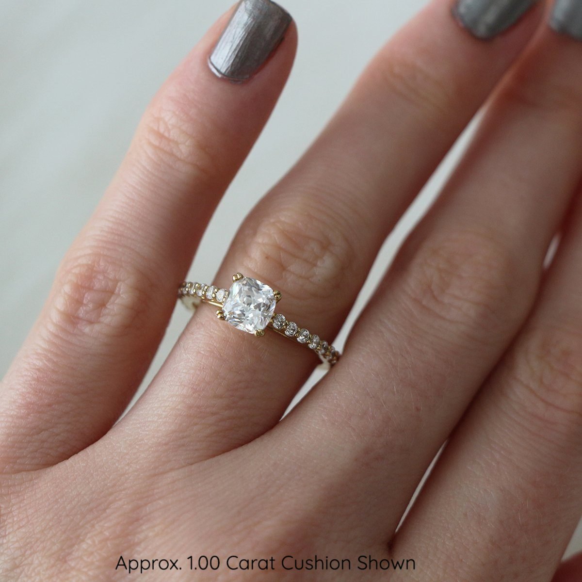 Aurora Brazilian Emerald Ring with Diamonds | Olivia Ewing