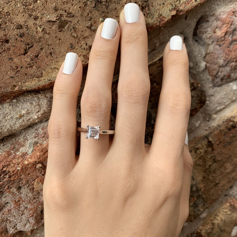 Brooklyn Solitaire Engagement Ring (setting only) Soha Diamond Co.™