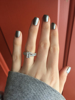 Graduated Contoured Wedding Band