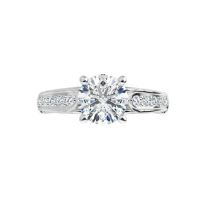 Elizabeth Solitaire Vintage-Inspired Engagement Ring (setting only)