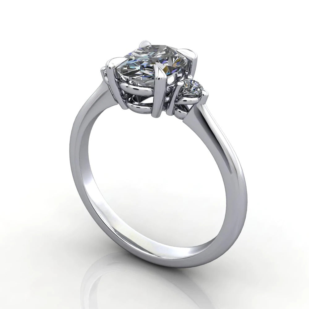 diamond solitaire engagement ring