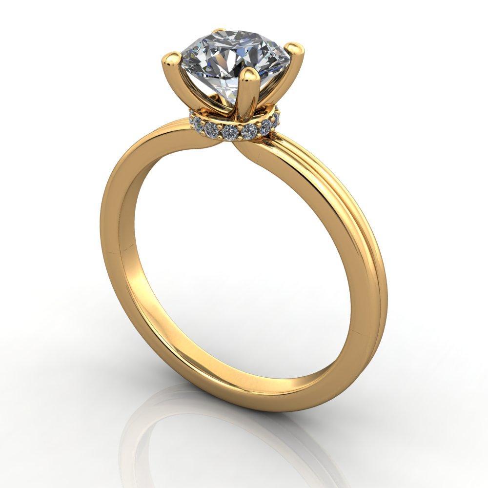 Diamond solitaire hot sale setting only