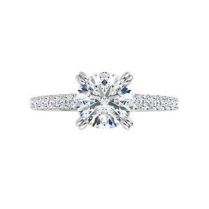Aurora Solitaire Engagement Ring (setting only)