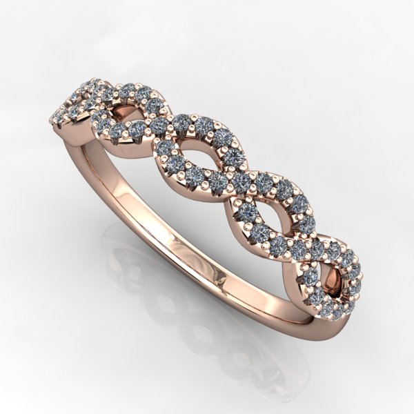 Gemma Diamond Wedding Band