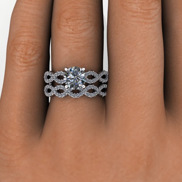 Gemma Diamond Wedding Band