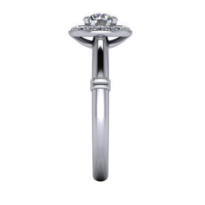 halo engagement ring white gold soha diamond co