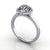 single halo engagement ring soha diamond co. 