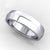 Comfort Fit Knife Edge Wedding Band 5mm