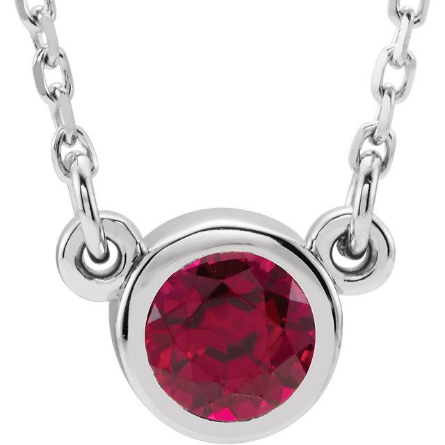 Petite Bezel Diamond Charm