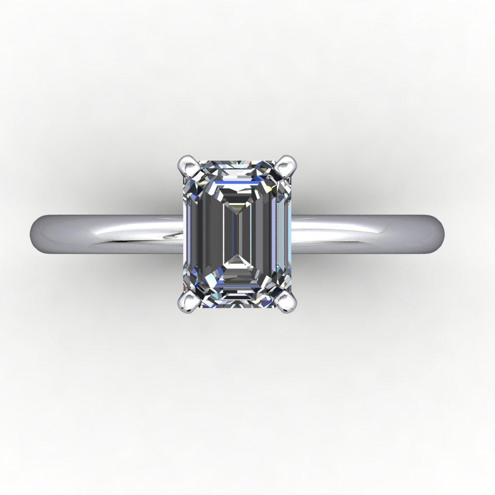 Chloe Solitaire Engagement Ring (setting only)