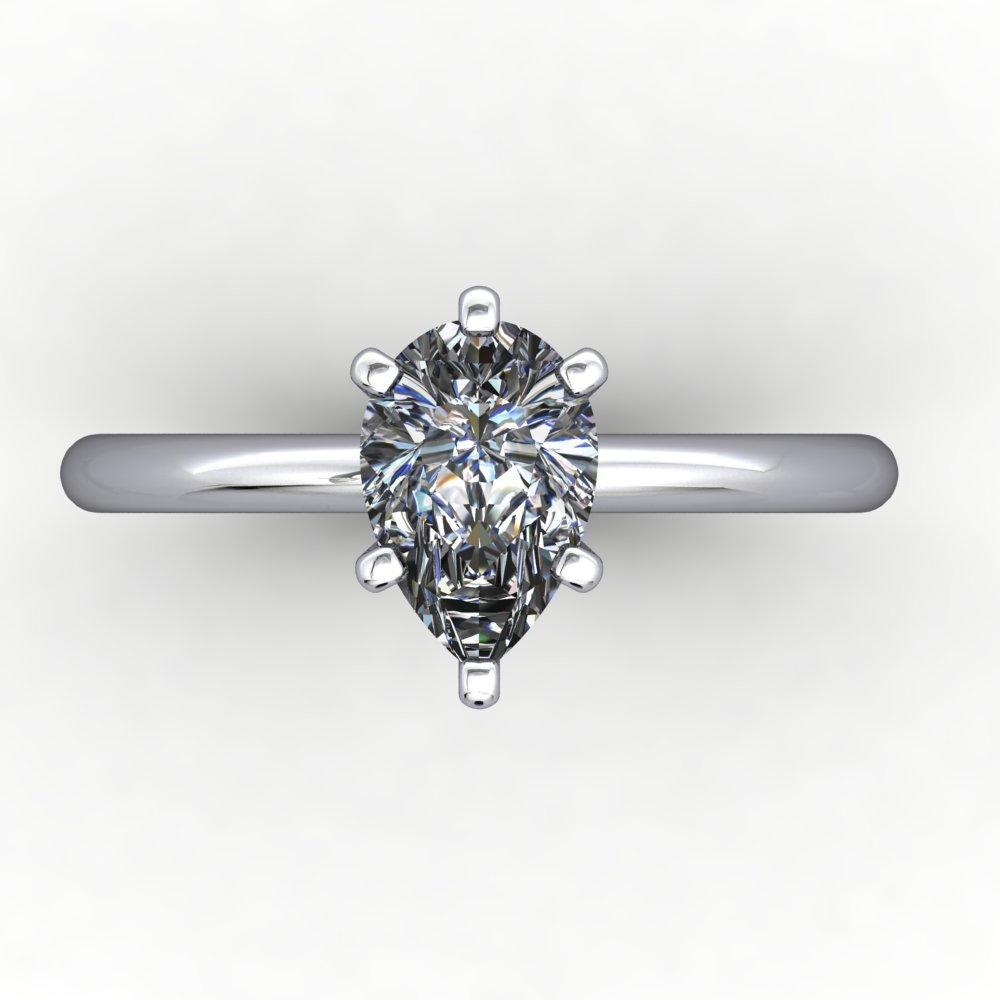 pinched shank classic solitaire soha diamond co